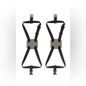 🔹Luggage Bungee Straps Adjustable (Gray-2Pack)